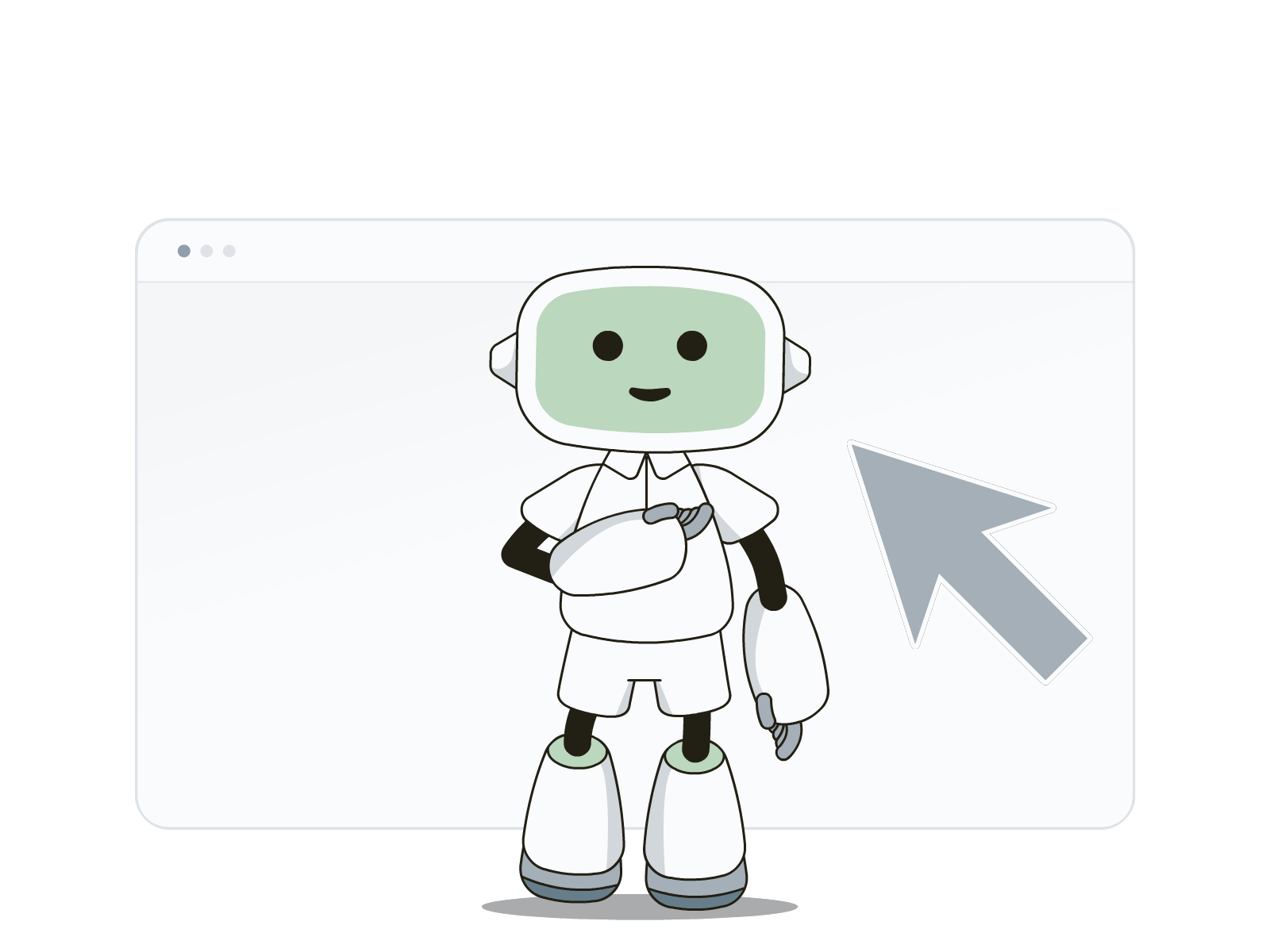 Interactive Raffi character animation