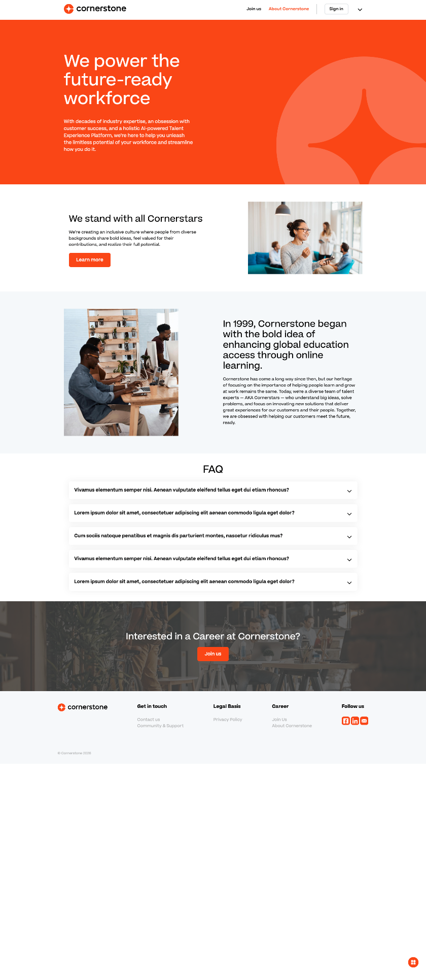 Styling panel showing color settings and branding controls