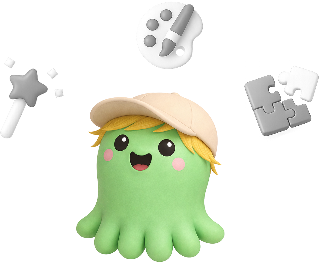 Octi illustration inviting teams to customize their Cornerstone EdCast experience