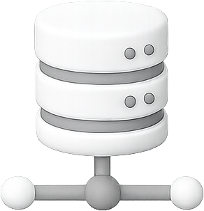 Icon representing system integration and connected workflows