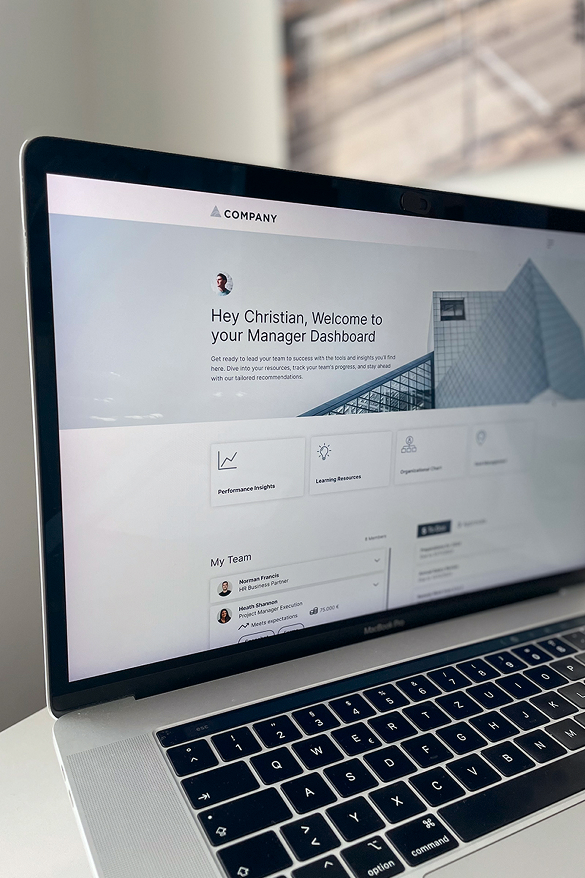 Welcome Page Template